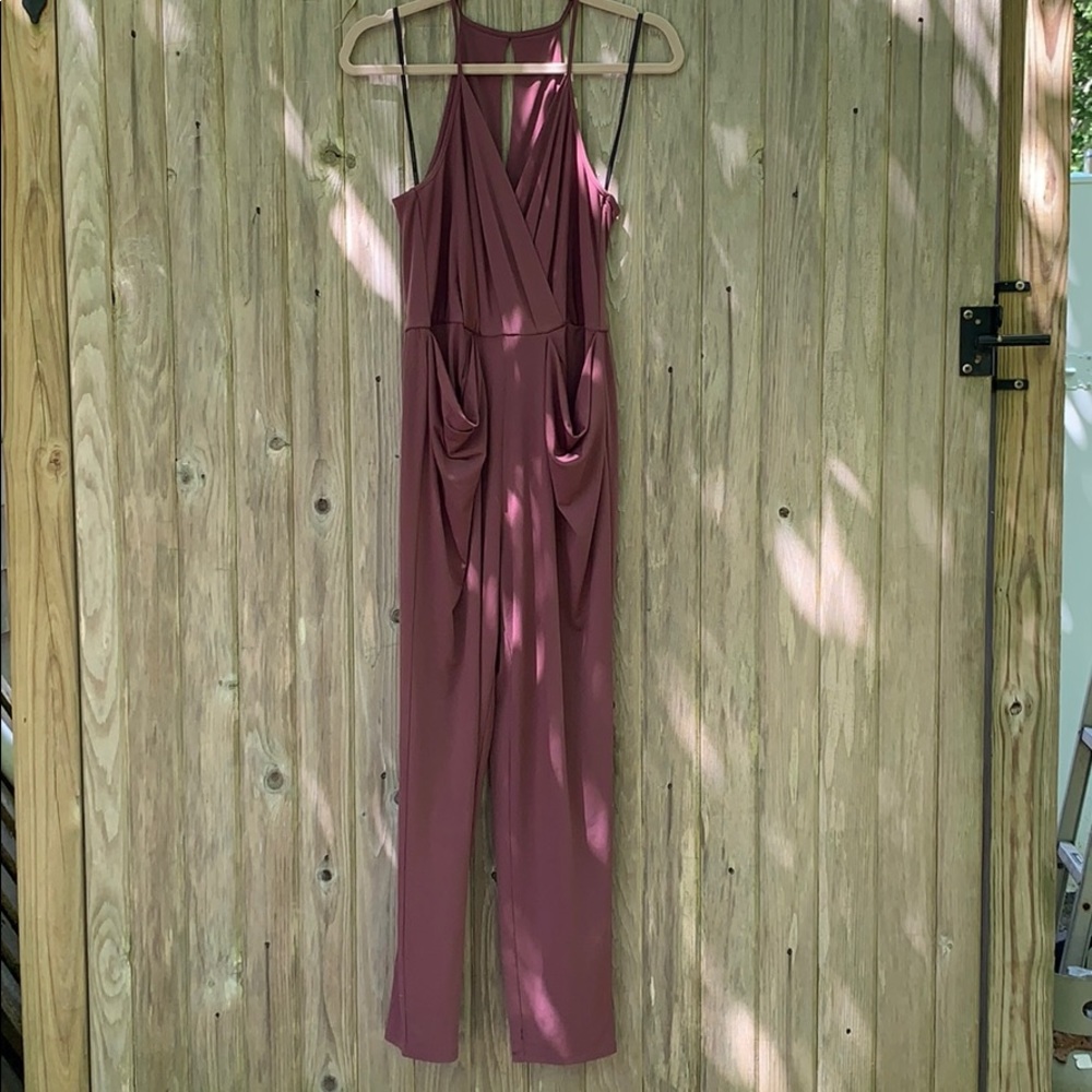 BGBGenegeration Draped Pocket Jumpsuit M